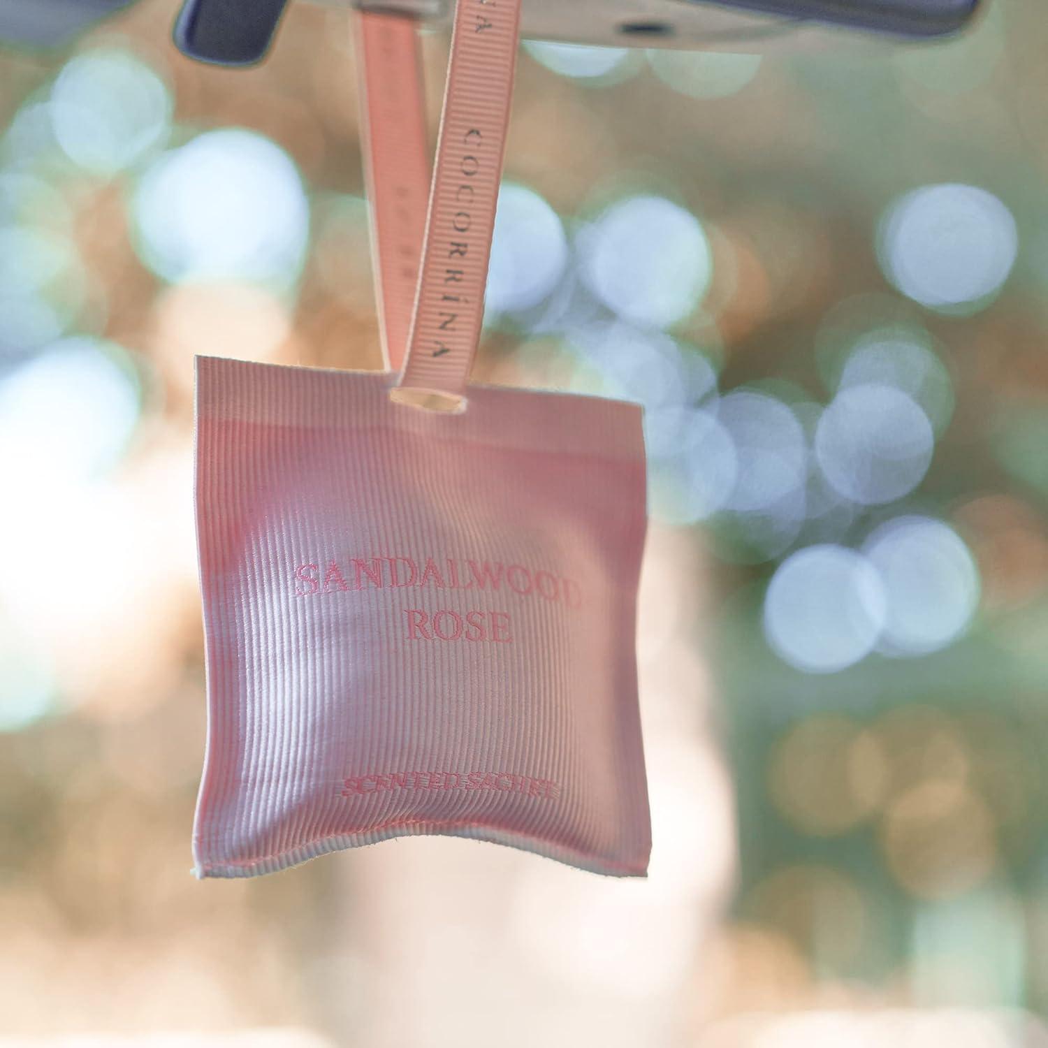 Duftsäckchen Sandelholz Rose Autoduft Scented Sachet 1 Stück