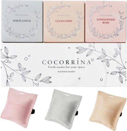 Duftsäckchen Scented Sachets für Schubladen und Schränke (3