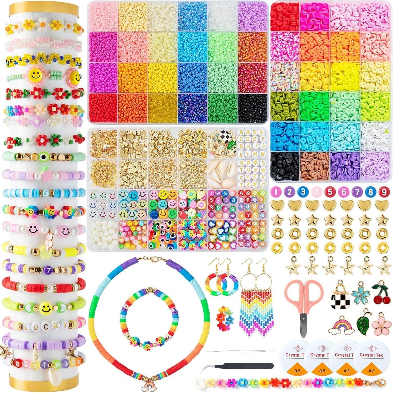 Perlen Armband Bastelset Weihnachten Kinder DIY Freund*innen