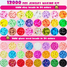 Perlen Armband Set 12000+ Stück Weihnachten DIY Kinder