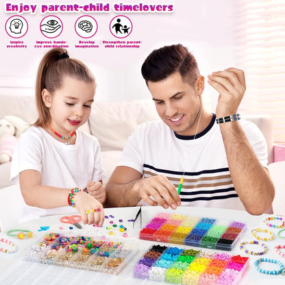 Perlen Armband Set, DIY Weihnachten Kinder Handwerk