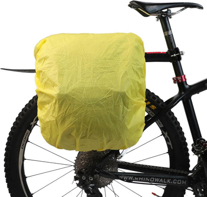 Fahrradtasche 2er Set Doppeltasche wasserdicht 40L mit Regenschutz