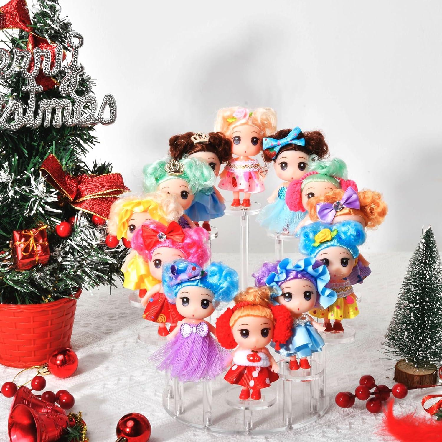 Adventskalender 2024 Mädchen Prinzessinnenpuppen 24 Tage Weihnachtscountdown