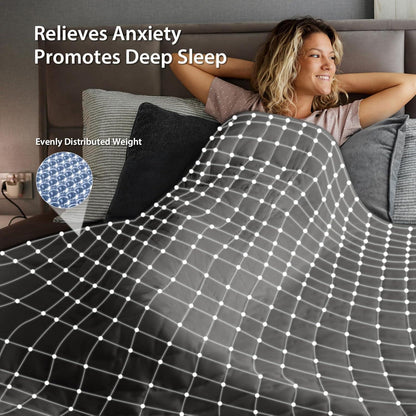 kuscheldecke flauschig gewichtsdecke 150x200cm 7kg blanket