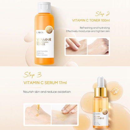 Vitamin C Hautpflege set korean skincare 5tlg