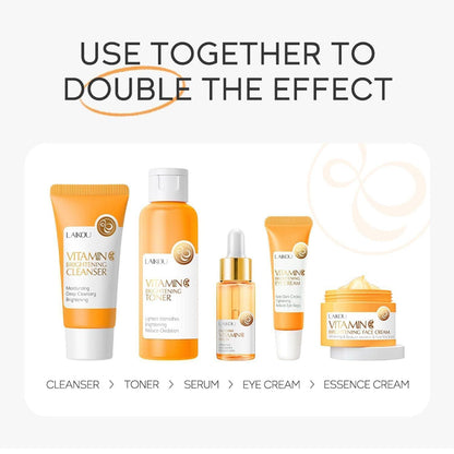 Vitamin C Hautpflege set korean skincare 5tlg