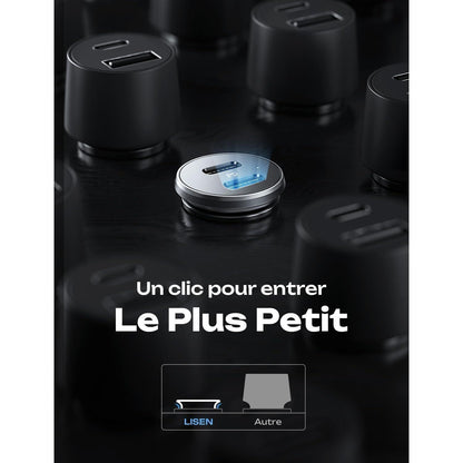 90W Zigarettenanzünder USB C Adapter Ladegerät mit PD45W