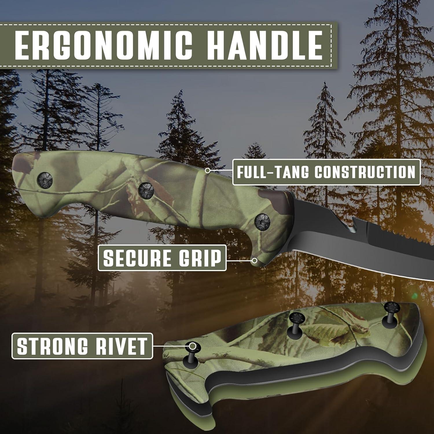 DRAGON RIOT Filetiermesser Fisch 13CM Edelstahl Anti-Rutsch-Griff