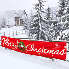 Weihnachtsbanner Outdoor Dekoration Frohe Weihnachten Americana Flagge