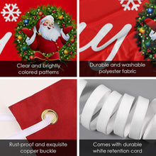 Weihnachts Banner Dekoration Merry Christmas Flagge