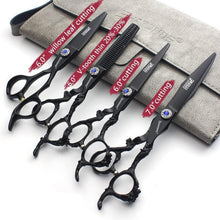 Profi Friseurschere Set 6/7 Zoll – Haarschneideschere & Effilierschere