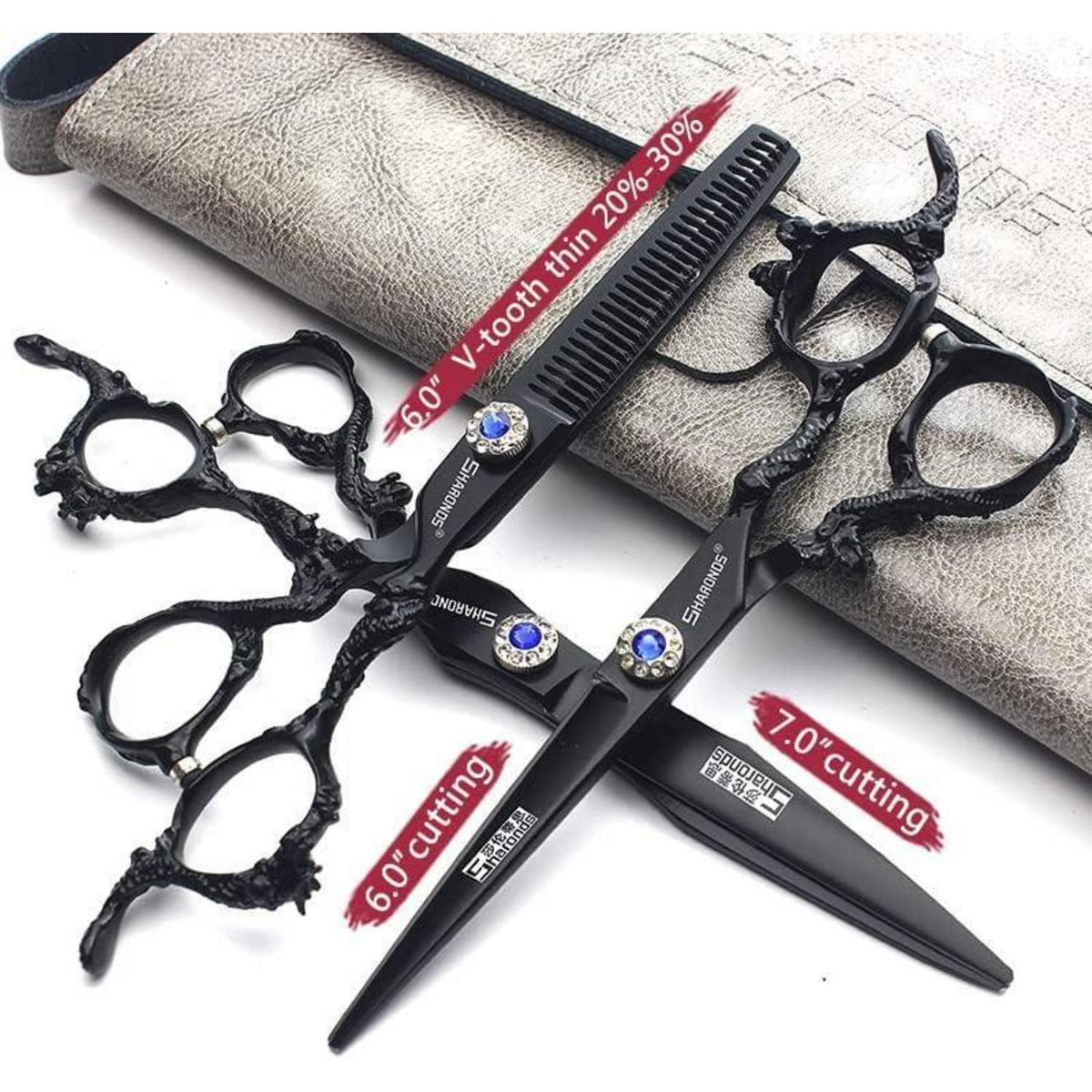 Profi Friseurschere Set 6/7 Zoll Edelstahl
