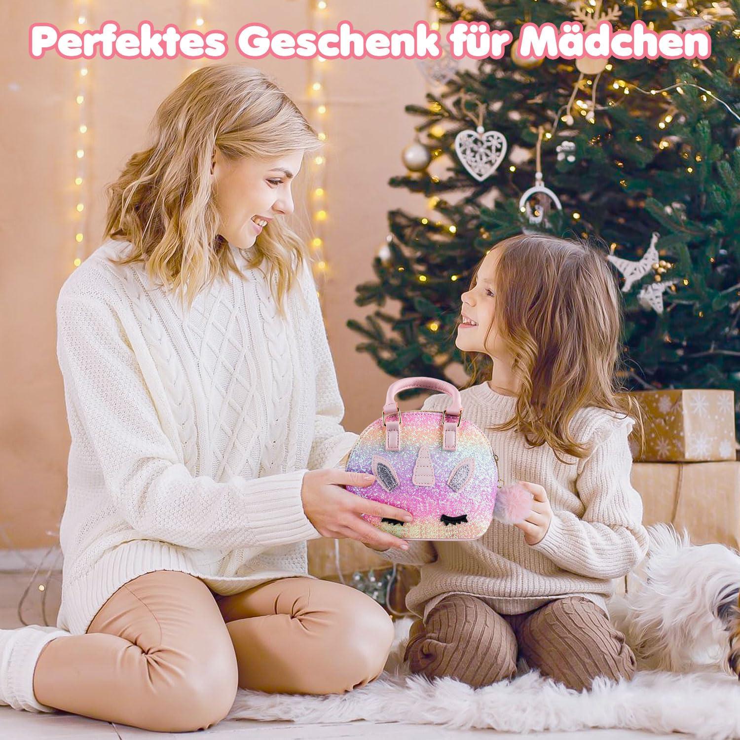 Kinder Schminkset Mädchen 18-teilig Make Up Einhorn Design