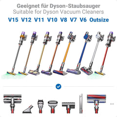 ecooe Staubsauger Ständer für Dyson V15s V15 V12 V11 V10 V8 V7 V6, freistehend Schwarz