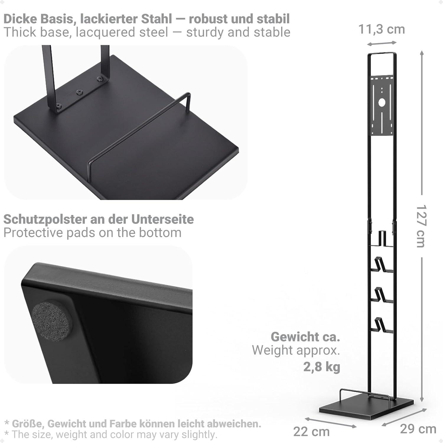 Staubsauger Ständer für Dyson V15s V12 V11 V10 V8 V7 V6 Schwarz