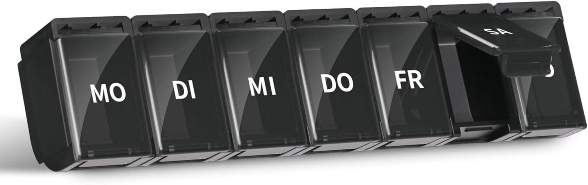 Opret Tablettenbox 7 Tage Pillendose Regenbogen Tabletten Organizer