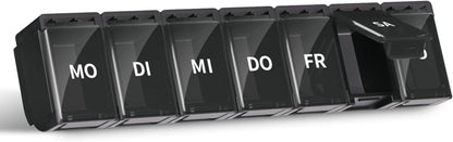 Opret Tablettenbox 7 Tage Pillendose Regenbogen Tabletten Organizer