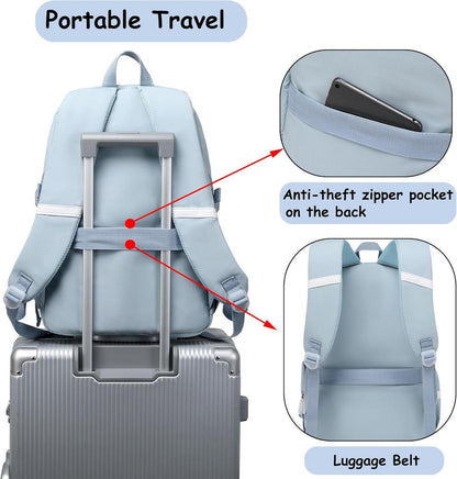 Rucksack Damen Schulrucksack Mädchen Cute Anime Bookbag Teenager