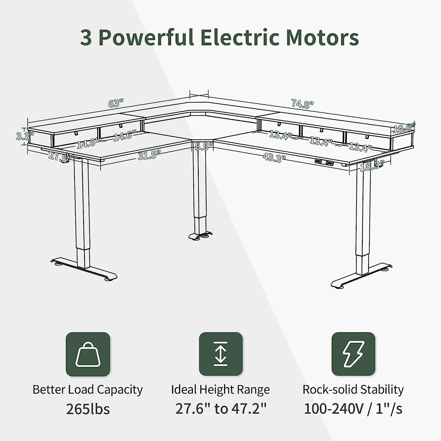 Elektrischer L-förmiger