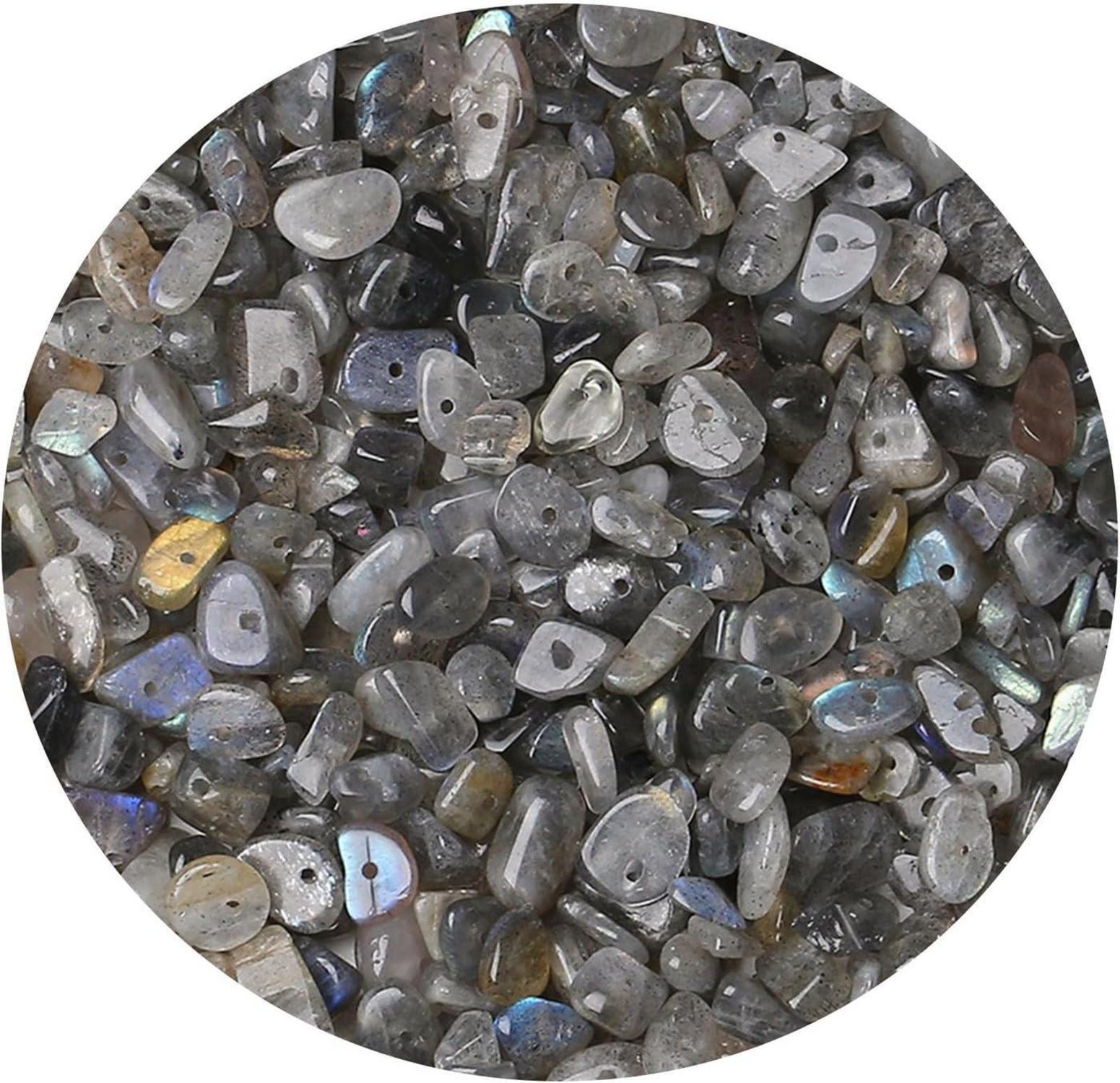 Kristalle Labradorit Naturstein Perlen DIY Set 400pcs 5-8mm