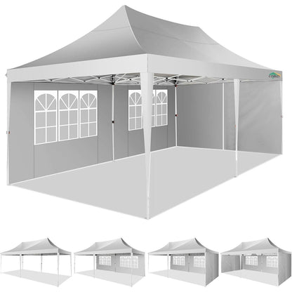 Faltpavillon 3x6 wasserdicht – Partyzelt für Garten & Events