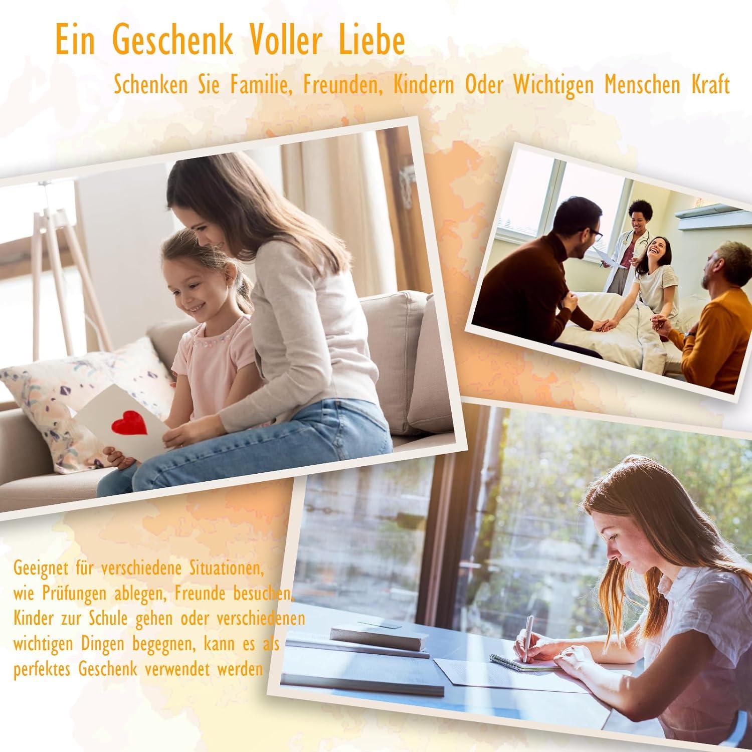 Sugeru Handschmeichler Holz Herz Gravur Du schaffst das Motivationsgeschenk