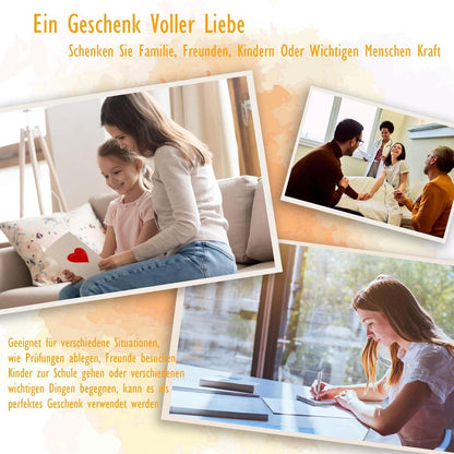 Sugeru Handschmeichler Holz Herz Gravur Du schaffst das Motivationsgeschenk