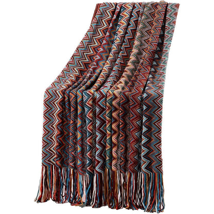 Bohemian Kuscheldecke 260GSM 130x160cm flauschige Decke