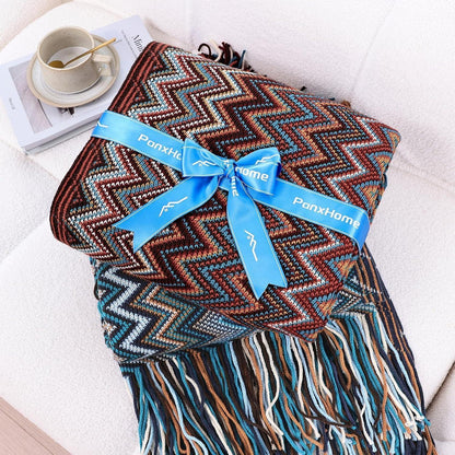 Bohemian Kuscheldecke 260GSM 130x160cm flauschige Decke