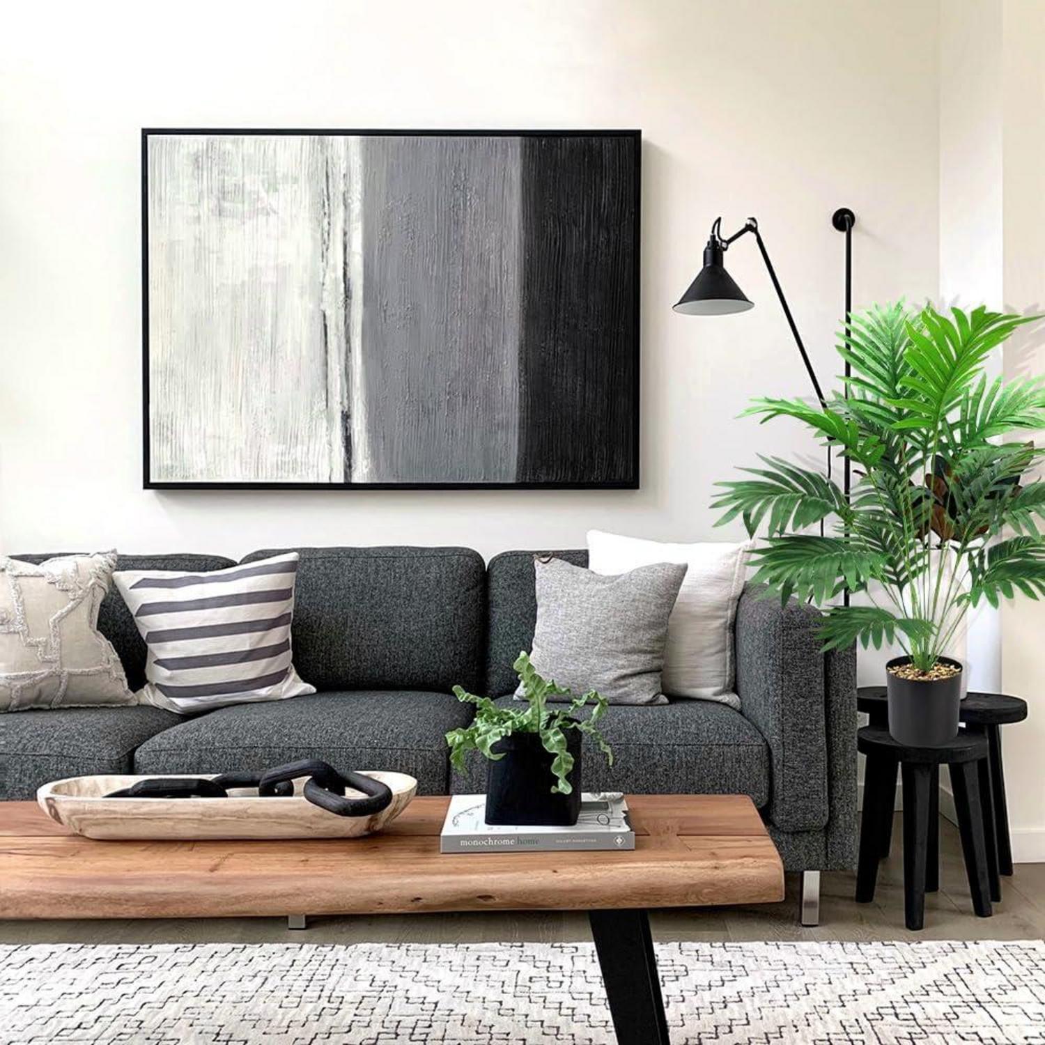 Kunstpflanzen Set Groß Künstlich Fake Plant Büro Zuhause Deko