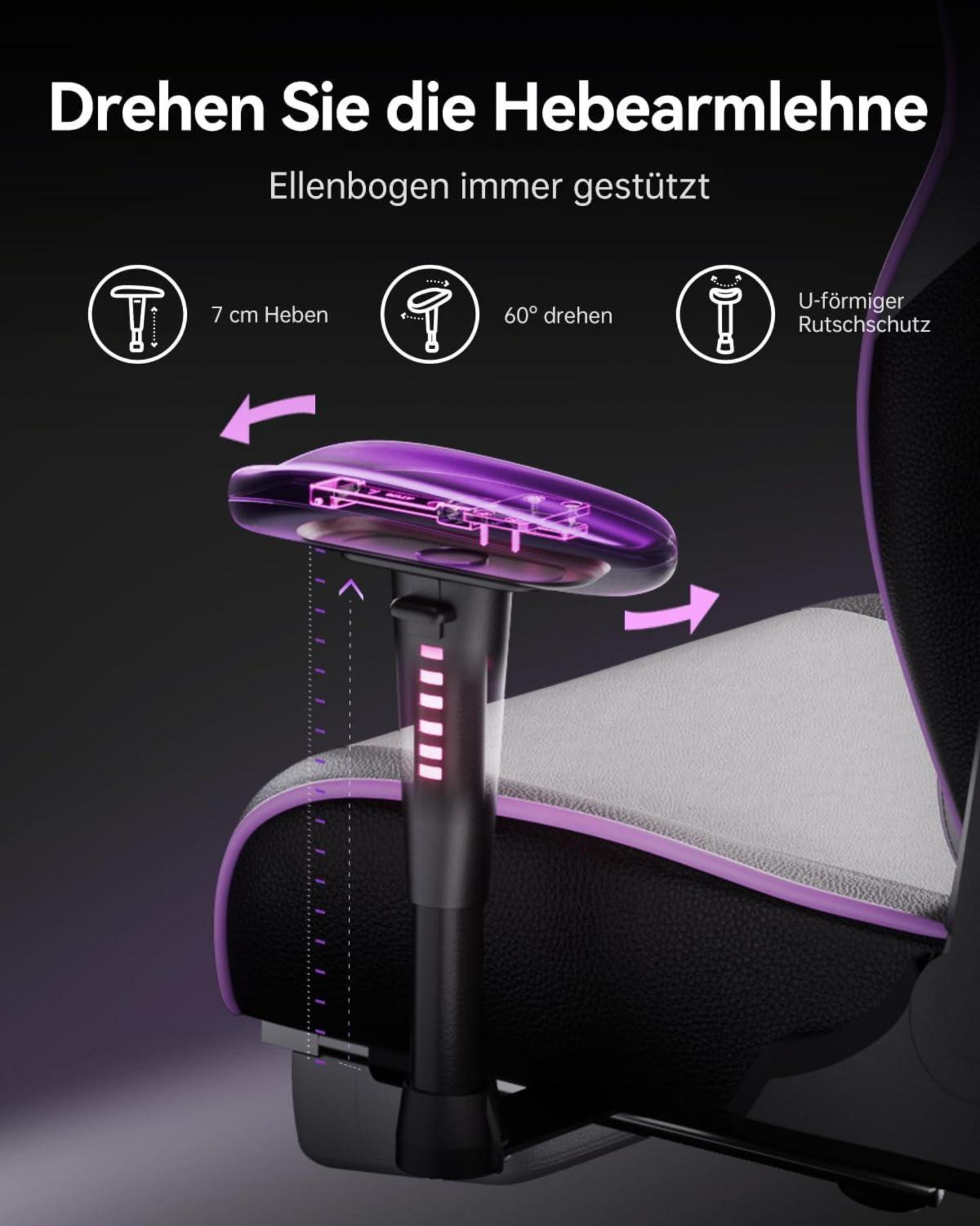 Gaming Stuhl Autofull mit breiterem