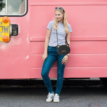Gladdon Katze Geldbörse Tasche Messenger Schultertasche
