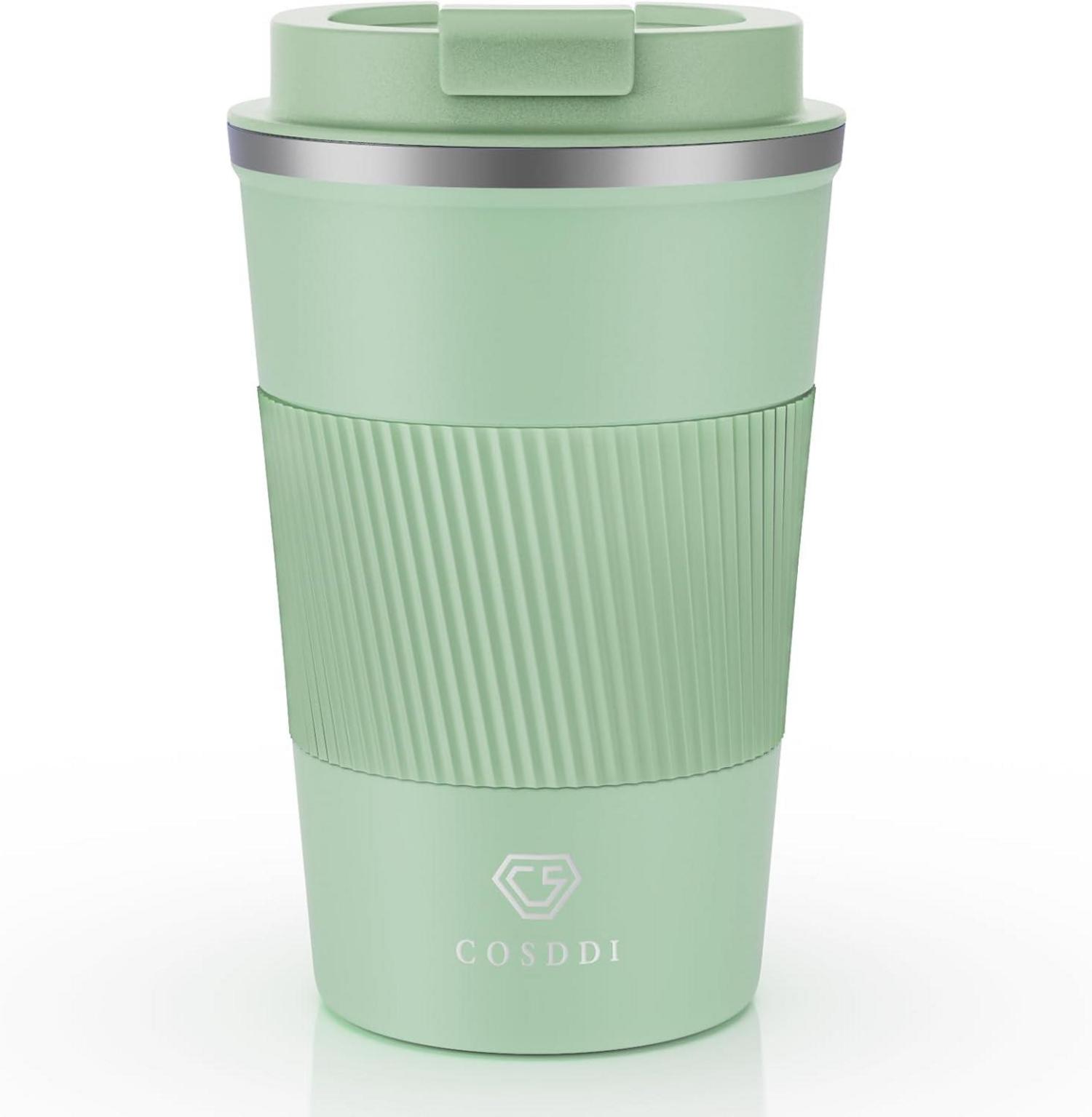 Thermobecher Edelstahl Isolierbecher Travel Mug 380ml Vakuum