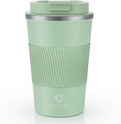 Thermobecher Edelstahl Isolierbecher Travel Mug 380ml Vakuum