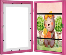 Kodilin A4 Kinder Kunst Bilderrahmen Kinderbilder rosa