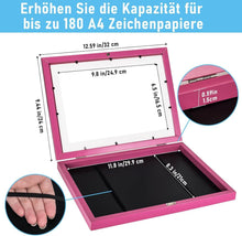 A4 Kinderbilderrahmen rosa 1pc für Kinderzeichnungen