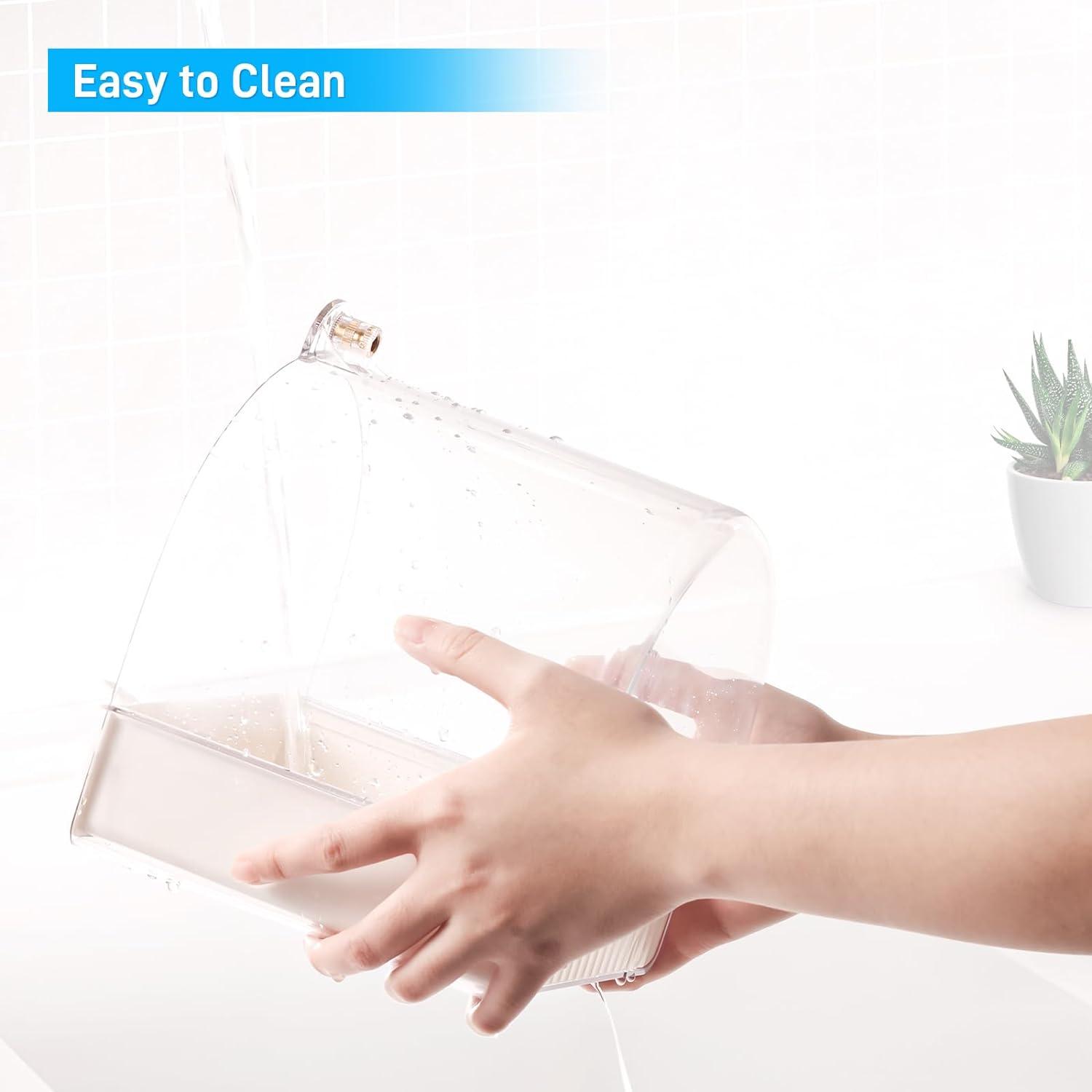 Vogelkäfig Badehaus 3-in-1 Multifunktions Vogelbad Schüssel Tränke