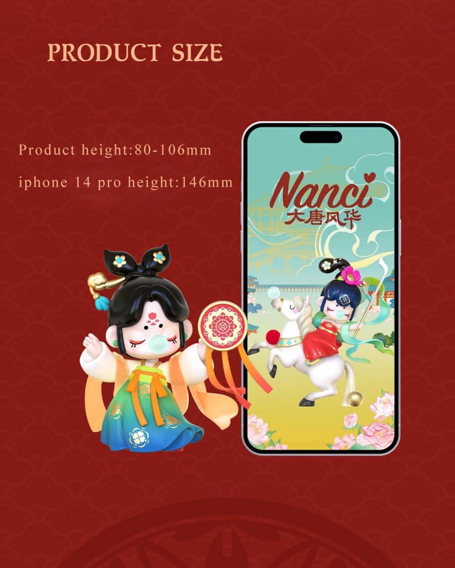 Rolife Nacni Große Tang Dynasty Serie Action Figur Puppen