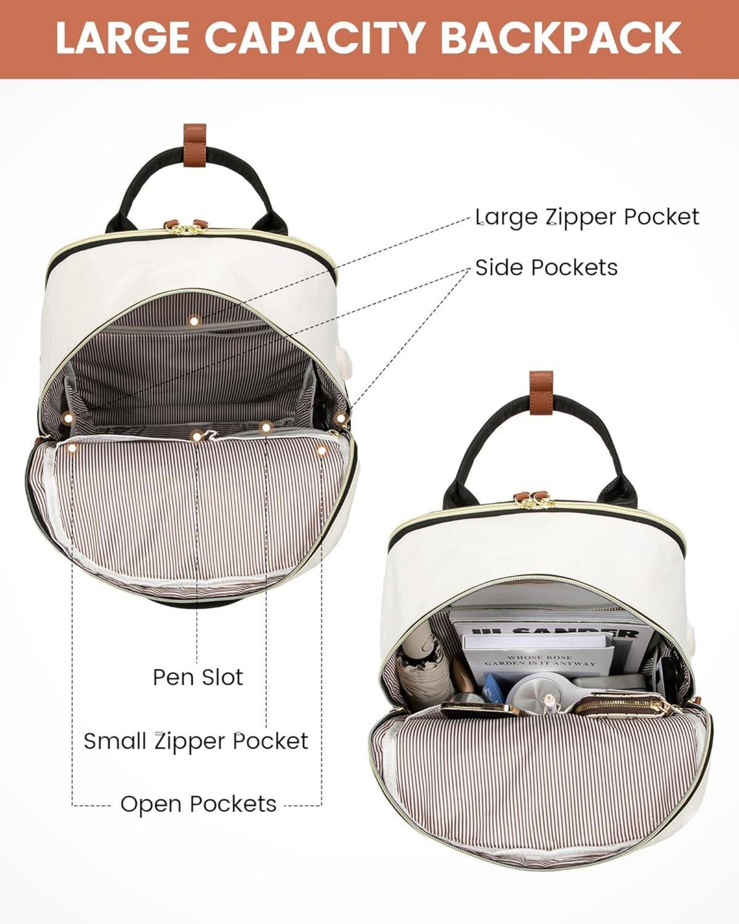 Damen Rucksack 15,6 Zoll Laptop Schulrucksack Wasserdicht