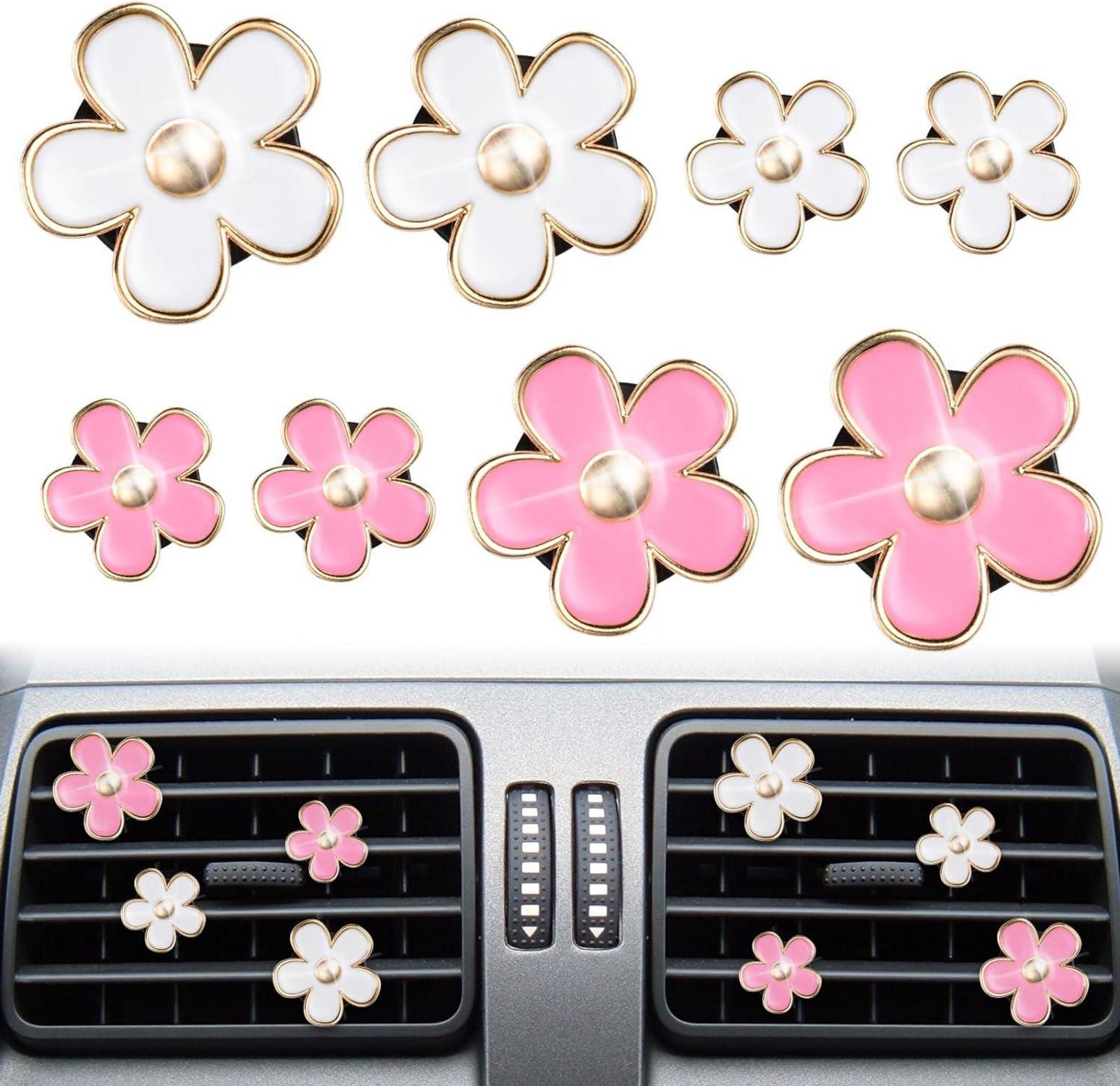 Auto Diffuser Gänseblümchen Blume Lufterfrischer Clips 8