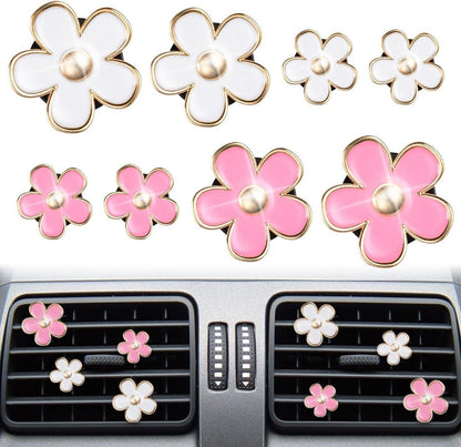 Auto Diffuser Gänseblümchen Blume Lufterfrischer Clips 8