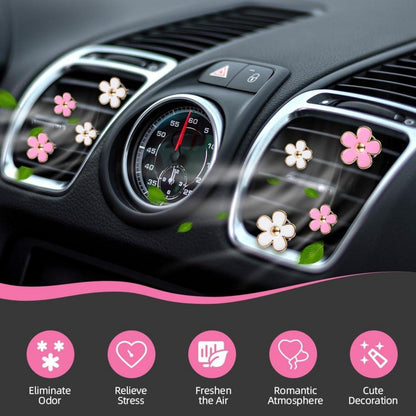 Auto Diffuser Gänseblümchen Blume Lufterfrischer Clips 8