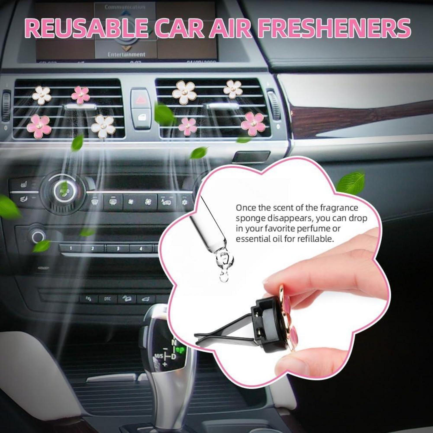 Auto Diffuser 8 Stück Gänseblümchen Lufterfrischer Vent Clips