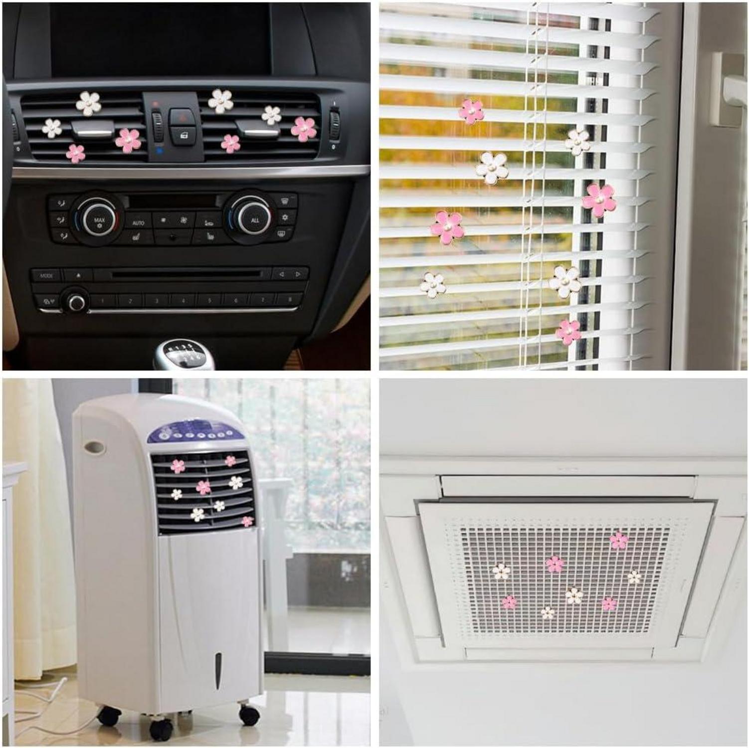 Auto Gänseblümchen Diffuser Lüfter Clip 8er Set Aromatherapie Vent Clips