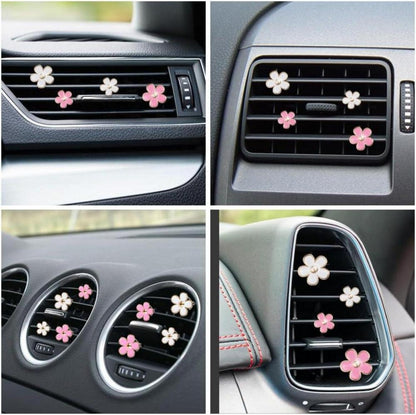 Auto Diffuser 8 Stück Gänseblümchen Blume Lufterfrischer Clip Vent Clips Aromatherapie Tabletten