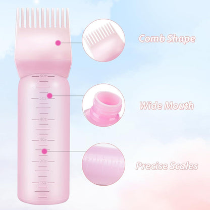 Kopfmassagebürste & Haaröl Applikator Set – Shampoo Bürste