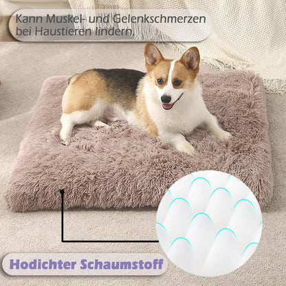 Flauschiges Hundebett 120x80x10cm – Orthopädisches Hundesofa