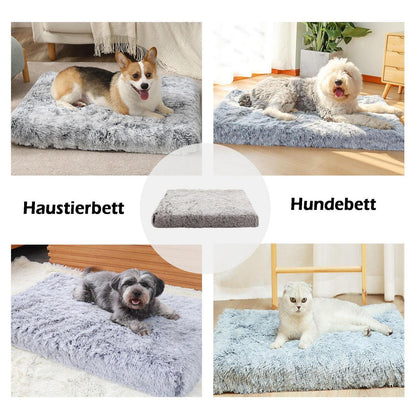 Flauschiges Hundebett 120x80x10cm – Orthopädisches Hundesofa