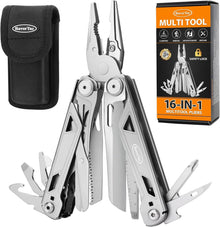 Multitool Zange Taschenmesser 16-in-1 Camping Werkzeug Set
