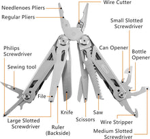 Multitool Taschenmesser Zange 16-in-1 Werkzeug Set Outdoor